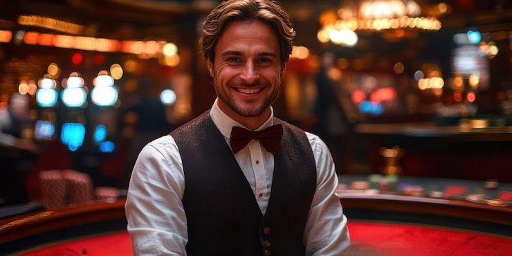 Antarmuka aplikasi bloxorz menampilkan meja live dealer dan menu taruhan sportsbook